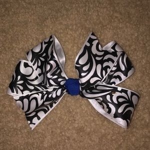 Black and White Bow